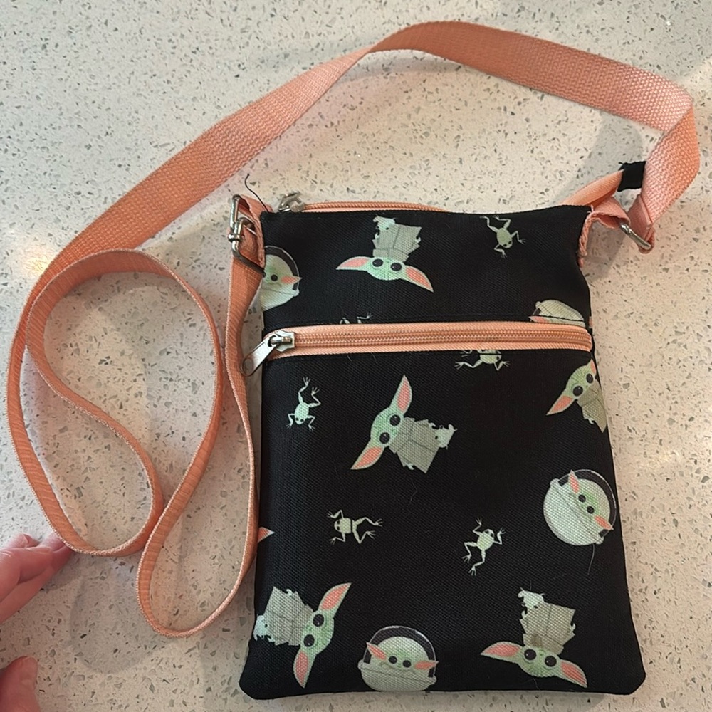 Baby grogu baby yoda purse